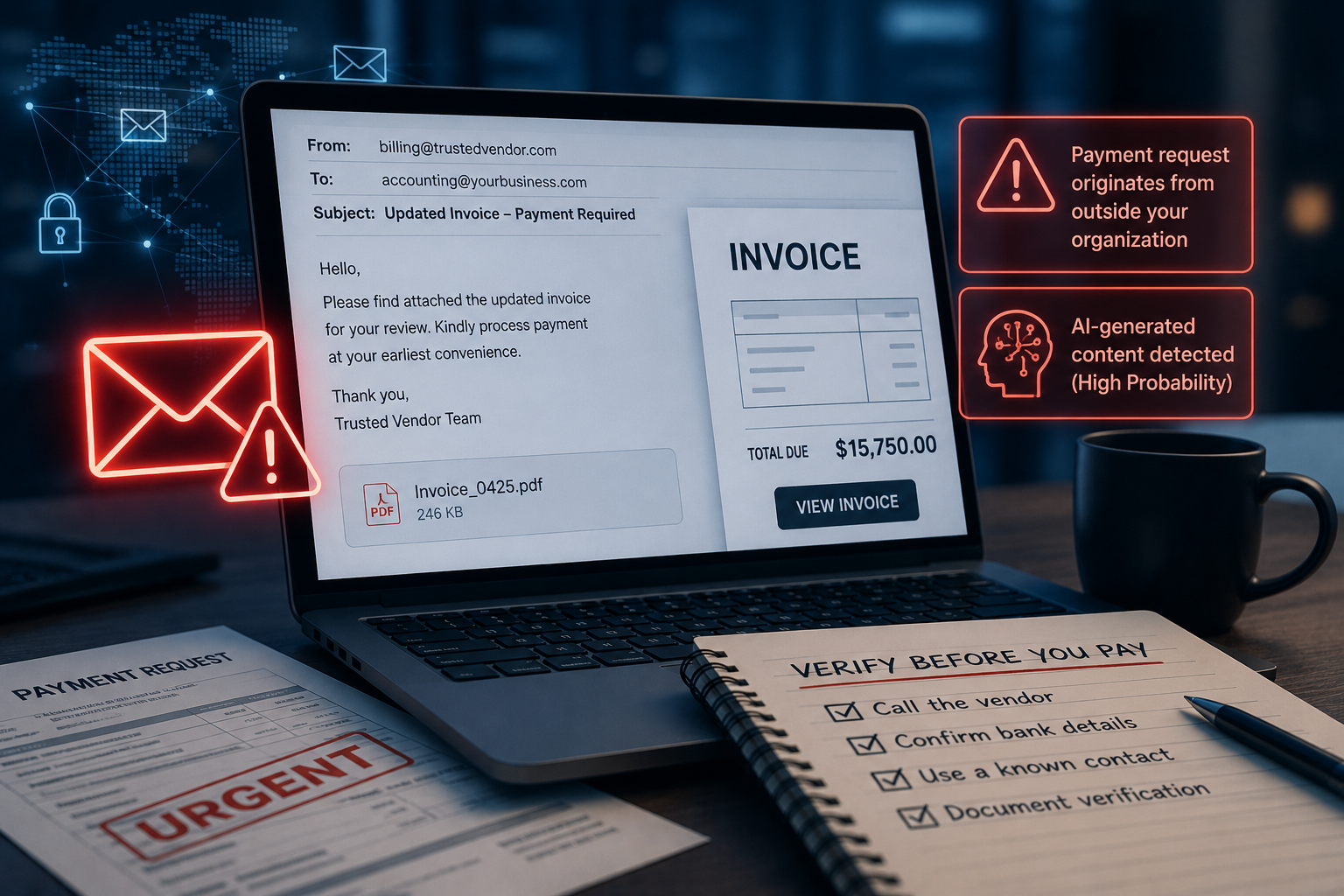 AI-Powered Invoice Fraud: The Scam Becoming Harder to Detect